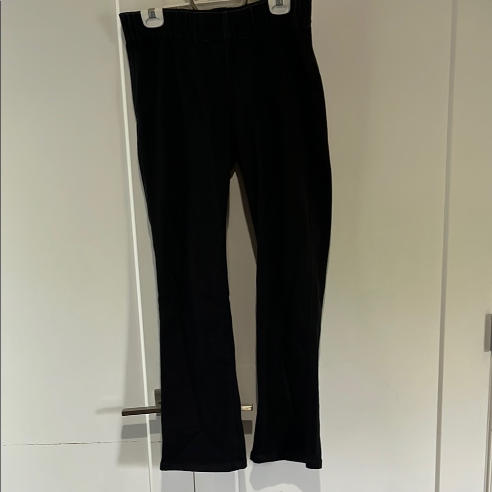 Women’s Soft Surroundings Large Black Soft Cotton Pants